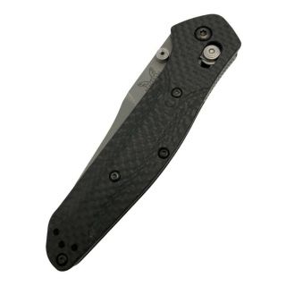 Benchmade 940 - 1 Osborne Axis Lock Knife Carbon Fiber 3.  4 " Stonewash S90v