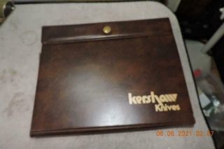 Kershaw 1320 Lock Blade Maniago Masterpieces Series 3 Knife Set W/ Case Minty