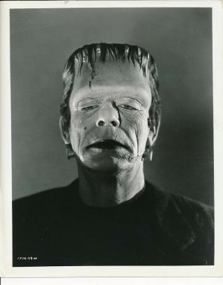 Glenn Strange As The Monster Vintage Abbott And Costello Meet Frankenstein Photo