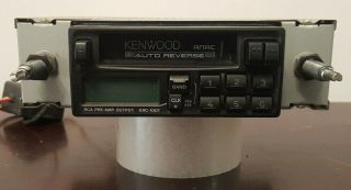 Vintage Kenwood Krc - 1007 Am/fm Cassette In - Dash Car/truck Radio