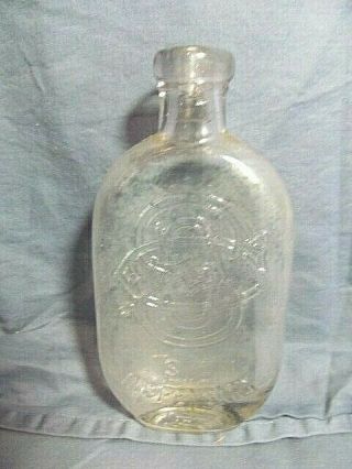 Vintage South Carolina Sc Dispensary Monogram Jo Jo Flask Bottle