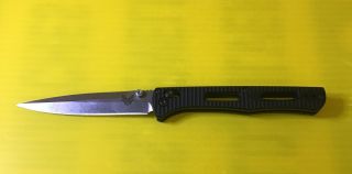 Benchmade Fact 417 Folding Knife S30v Black Handle Shippin