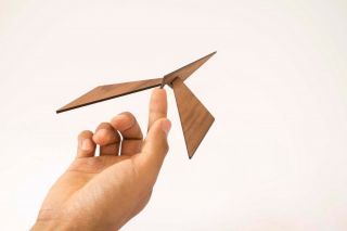 Chil Balancing Bird - Handcrafted Kinetic Desk Toy By Bin Design In Amsterdam
