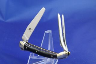 Forge De Laguiole Folding Wood Handle Pocket Knife W/golf Ball Mark Repair Tool