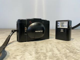 Vintage Olympus Xa2 35mm Camera W/ A11 Flash -