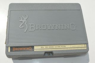 Vintage Factory Browning Bda Semi Auto Double Action 380 Pistol Box Only