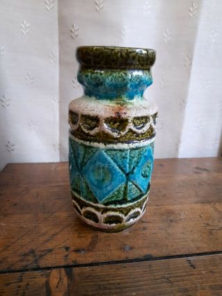 Vintage 1970s West German Vase By Bay Bodo Mans