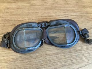 Vintage Retro Motorcycle Flying Aviation Goggles Available Worldwide