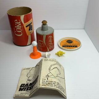 Vintage Mattel 1970 Canned Wizzzer Coca - Cola Coke — Whizzer Of A Wizzer And Can