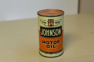 Vintage Johnson Motor Oil Coin Bank