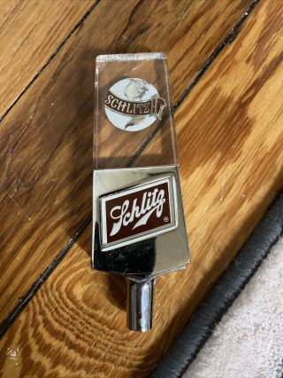 Vintage Schlitz Beer Keg Tap Handle