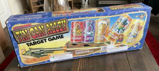 Vintage Tin Can Alley Electronic Shooting Game By Li - Lo Leisure Not
