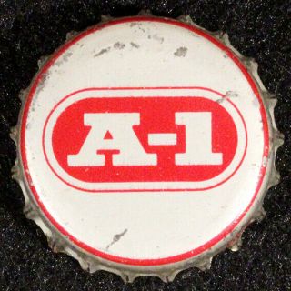 A - 1 Beer Red Pill Cork Lined Beer Bottle Cap Brew Phoenix Arizona Ariz Sun Crown