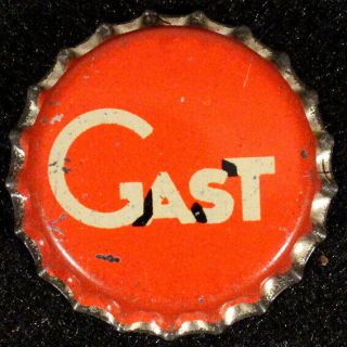 Gast Cork Beer Bottle Cap Gast Brewery Saint Louis,  Missouri Mo Crown St.