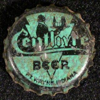 Centlivre Beer Waiter Cork Beer Bottle Cap Centlivre Ft Wayne,  Indiana Old Crown