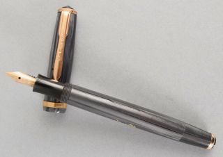 Vintage Marlen Fountain Pen,  14k Gold Nib