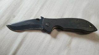 Emerson Knife Mini Commander Bt Black Plain Edge