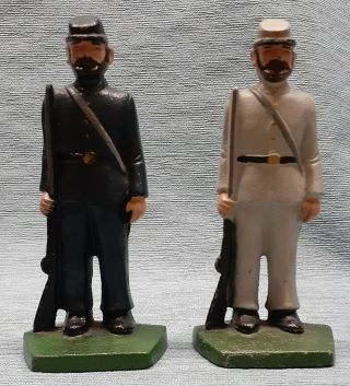 Die Cast Confederate Soldier Figures