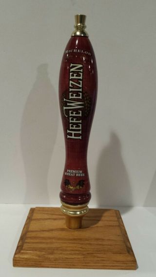 Michelob Hefe Weizen Wheat Beer Tap Handle 11 " Tall