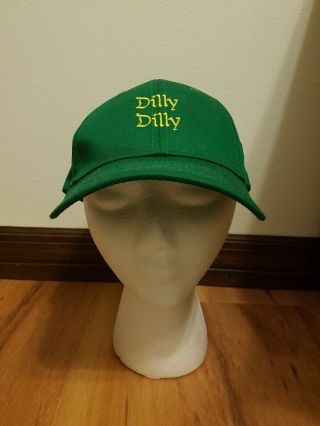 Dilly Dilly Green Ball Cap Hat Nwot Adjustable Strap
