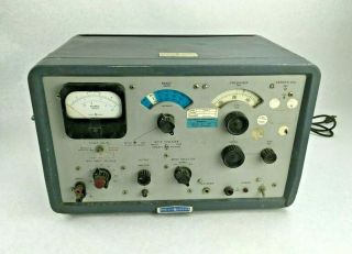 Vintage 1964 Hewlett Packard Hp 302a Wave Analyzer 20hz - 50khz