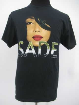 L9595 Vtg Sade Lovers Rock Usa Tour Graphic Band T - Shirt Size L