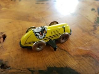 Technofix (?) Tin Litho Racing Track Car Made In W.  Germany,  Formula One