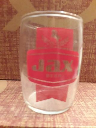 Jax Beer Barrel Glass