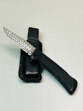 Cold Steel Ventura Calif.  Folding Pocket Knife Perlage Blade Vintage Shape