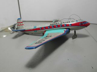 Modern Toys Masudaya Made in JAPAN AIRPLANE Jet Comet DH 109 clockwork 30CMS 2