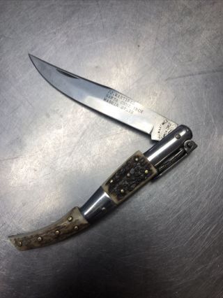 Jj Martinez Navaja Folding Knife Santa Cruz Inox Spain