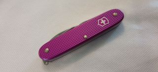 Victorinox Swiss Army Knife Pioneer Orchid Purple Alox 2016 Limited Edition