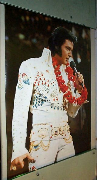 Elvis Presley Vintage 1975 Hawaii Poster Only One
