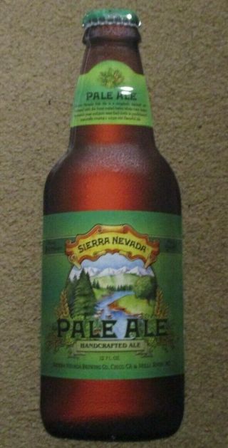 Sierra Nevada Pale Ale Metal Tacker Sign Craft Beer Brewery Brewing