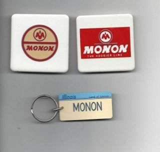 Monon Railroad Souvenirs And Collectibles Logo Magnet Tiles And More Group 3
