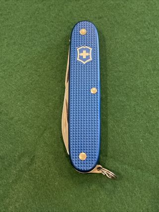 Victorinox Pioneer Blue Alox Swiss Army Knife