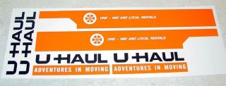Nylint U - Haul Over Cab Moving Van Stickers Ny - 090
