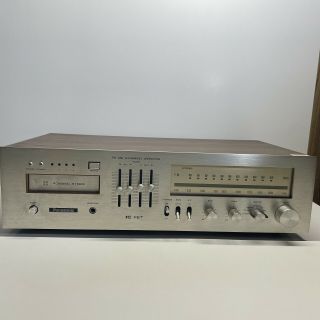 Vintage Panasonic Re - 8420 8 Track Stereo Am Fm 4 Channel Amplifier