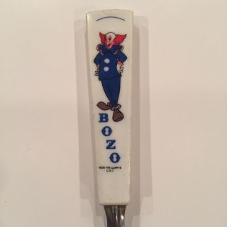 Vintage BOZO THE CLOWN CHILD ' S FORK and SPOON Set 3