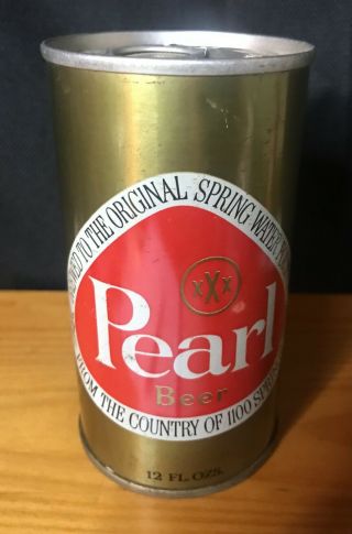 Vintage (empty) Pearl Beer Can,  Pearl Brewing Co. ,  San Antonio & St.  Joseph