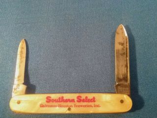 Southern Select Pocket Knife Galveston Houston Tx Breweries Inc