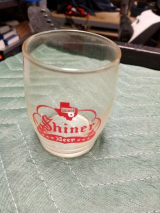 Shiner Beer 3 " Mini Glass