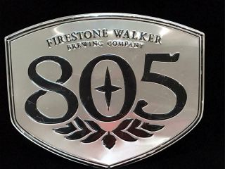 805 Firestone Walker Brewing Co.  Large Tin Beer Sign