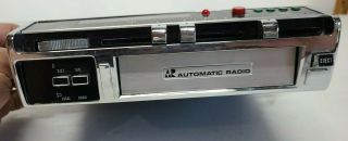 VINTAGE Automatic Radio In - Dash AM/FM 8 Track Stereo 3
