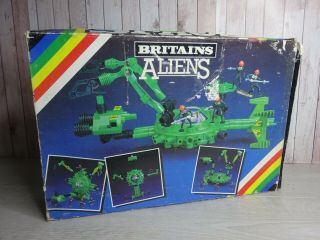 Vintage 1981 - Boxed Britains Space Aliens &