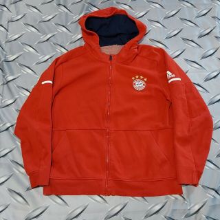Vtg Y2k Adidas Bayern Munich Jacket / Hoodie Size L/xl Rare