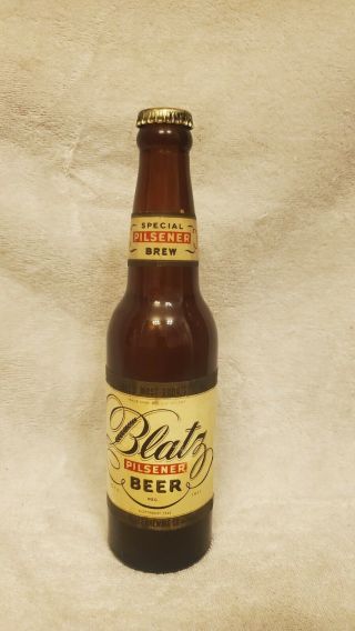 Vintage Blatz Pilsner Beer Bottle