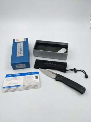 Benchmade 535bk Bugout Cpm - S30v Axis Lock Black Handle Silver Blade
