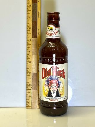 Vintage (empty) 1985 Young’s Old Nick Beer Bottle
