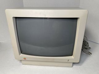 Vintage Apple Color Composite 13 " Computer Monitor A2m6020 Not Working?